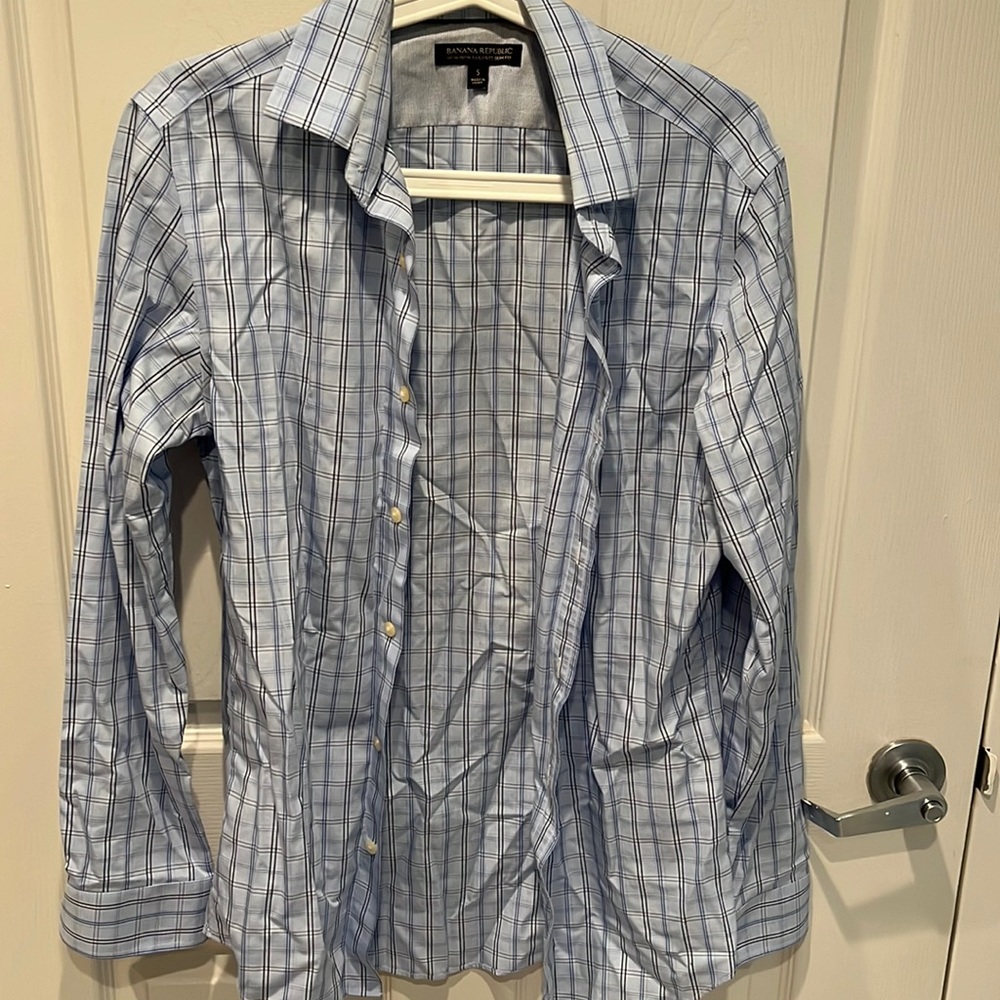 Banana Republic Non-iron tailored slim fit shirt Small